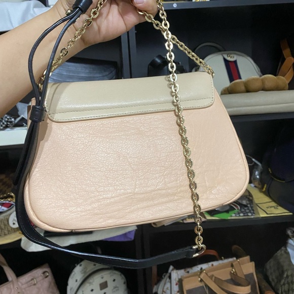 See by Chloe 2 tone beige light pinkish color Cross body bag -authentic ✅ - Picture 5 of 10